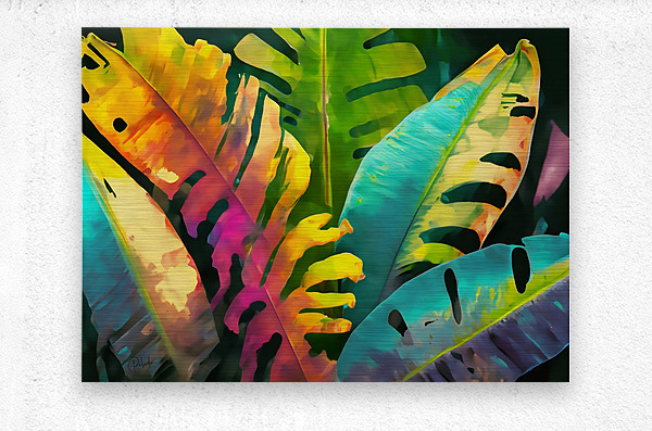 Banana Tree II  Metal print