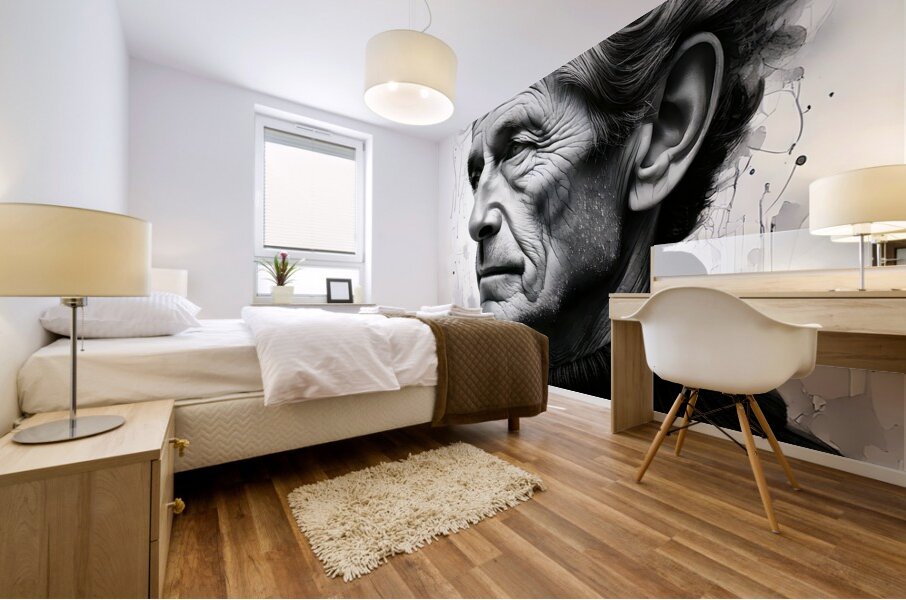 The Novelist Mural print