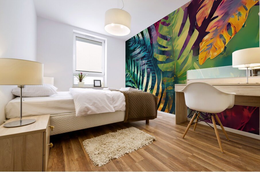 Tropical Palms IV Mural print