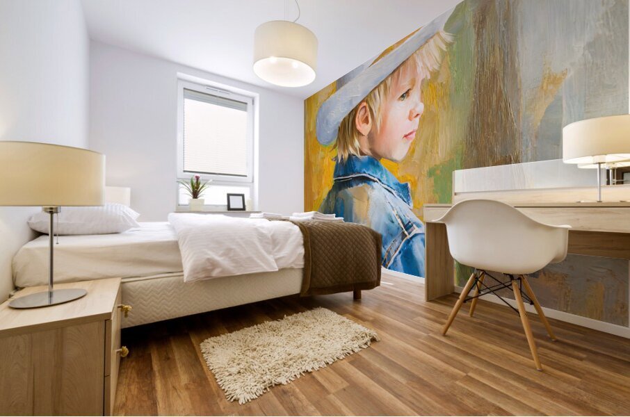 Cowboy Dreams Mural print