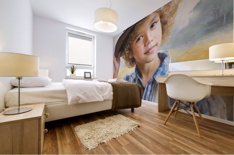 How Do You Do Maam Mural print