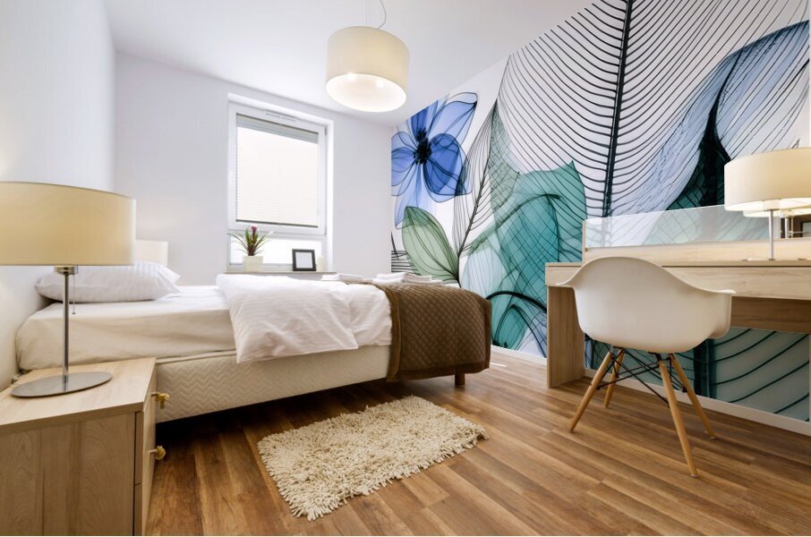 Tropical Patterns II Mural print