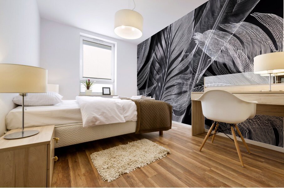 Shades of Night Tropics I Mural print