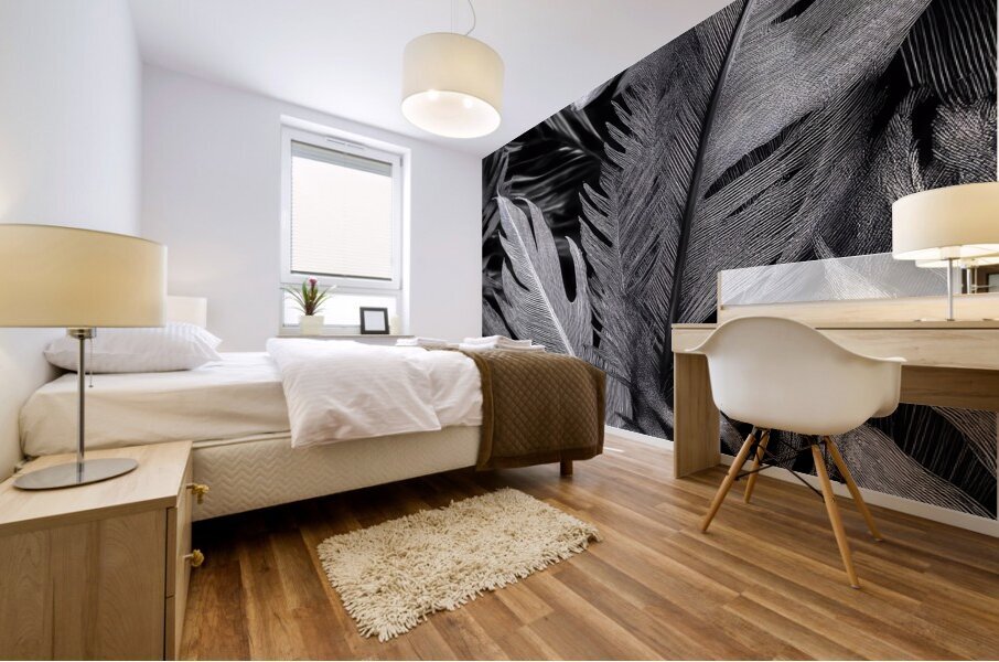 Shades of Night Tropics II Mural print