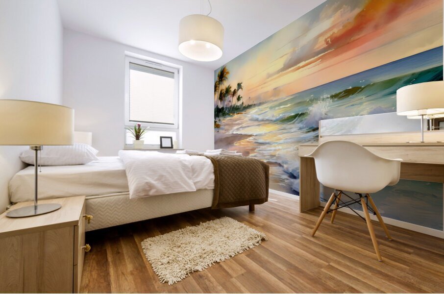 Soothing Ocean Winds Mural print