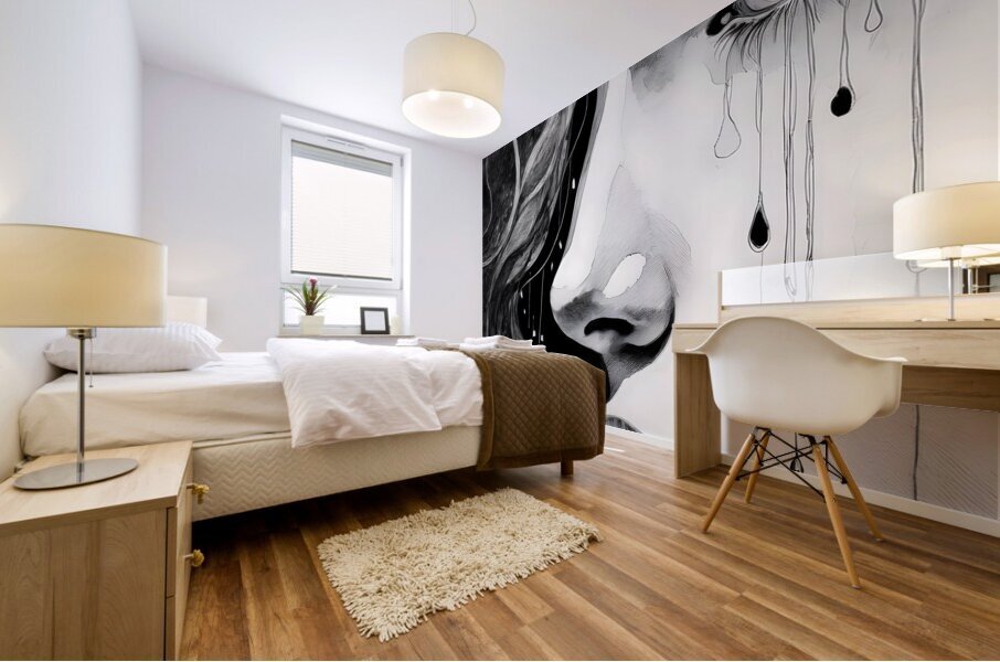 A Teens Tears Mural print