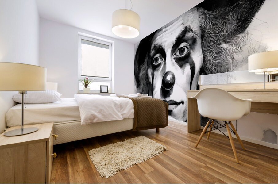 Mr. Clown Mural print