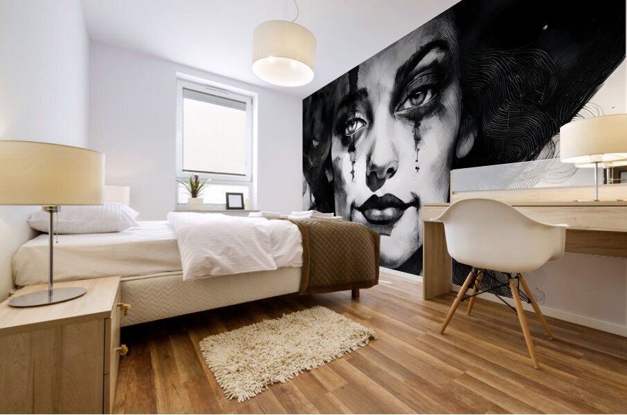 Mrs. Clown Mural print