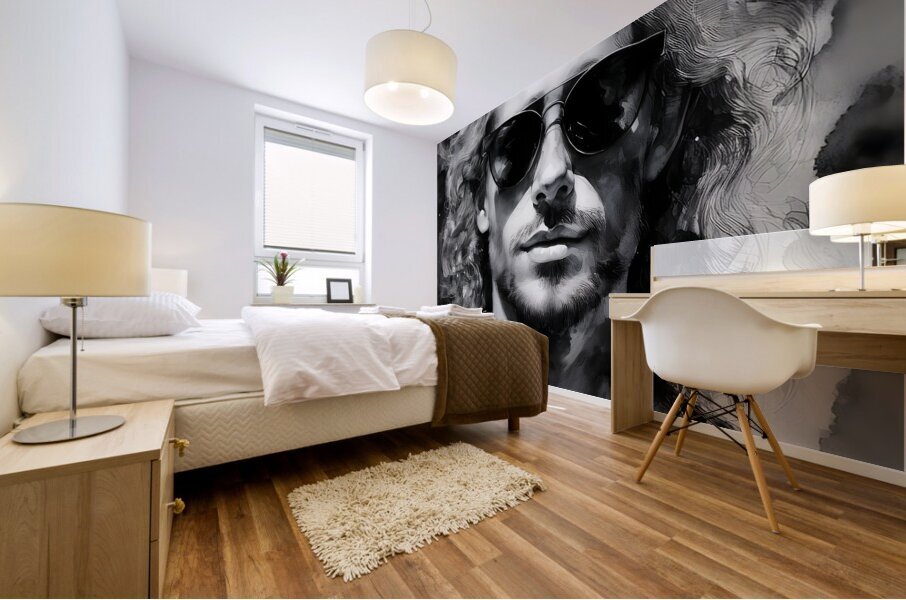 The Dude Mural print