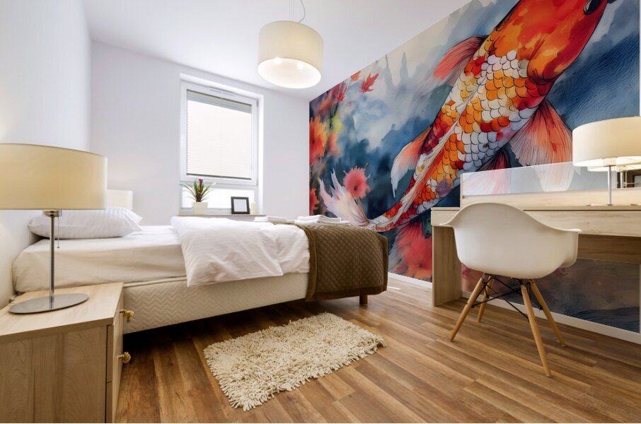 Koi Colors Mural print