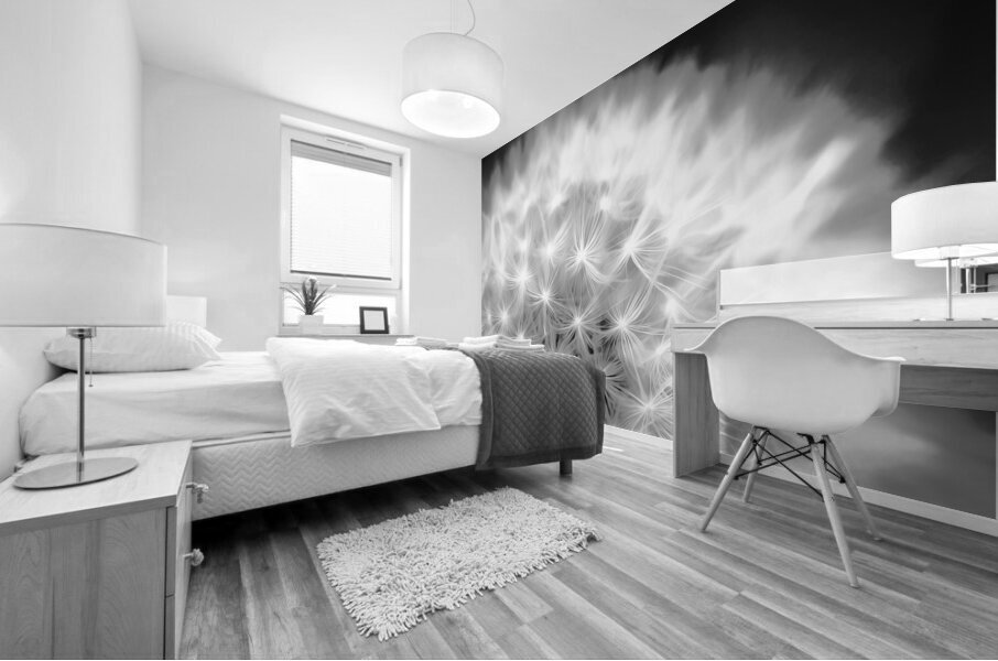 Dandelion Fluff Mural print