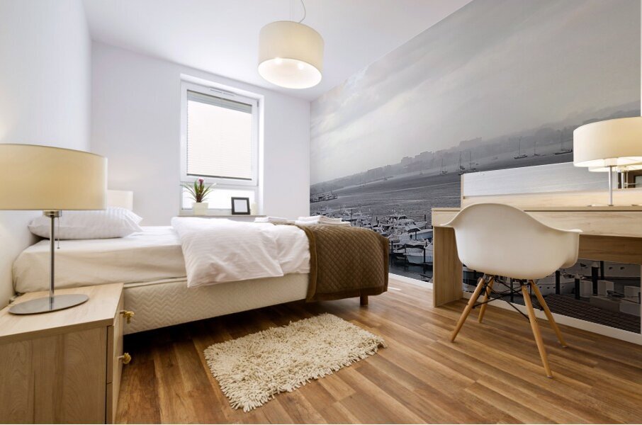 Old Port Cove Marina Mural print