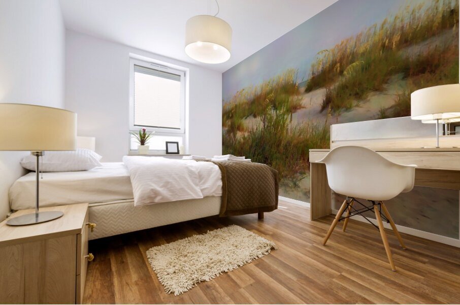 Florida Sand and Sea Oats Mural print