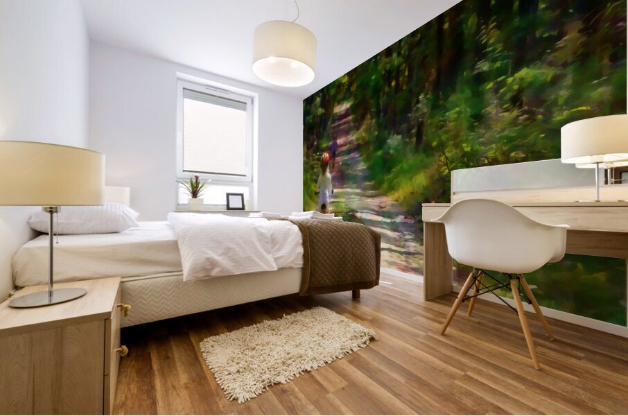 Wait For Me Big Brother Mural print