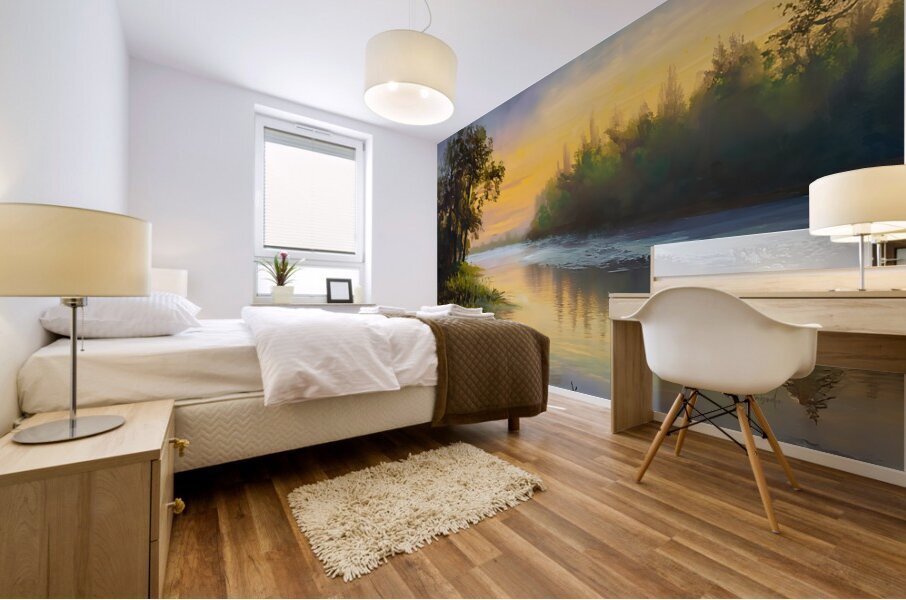 As The Dawn Breaks Mural print