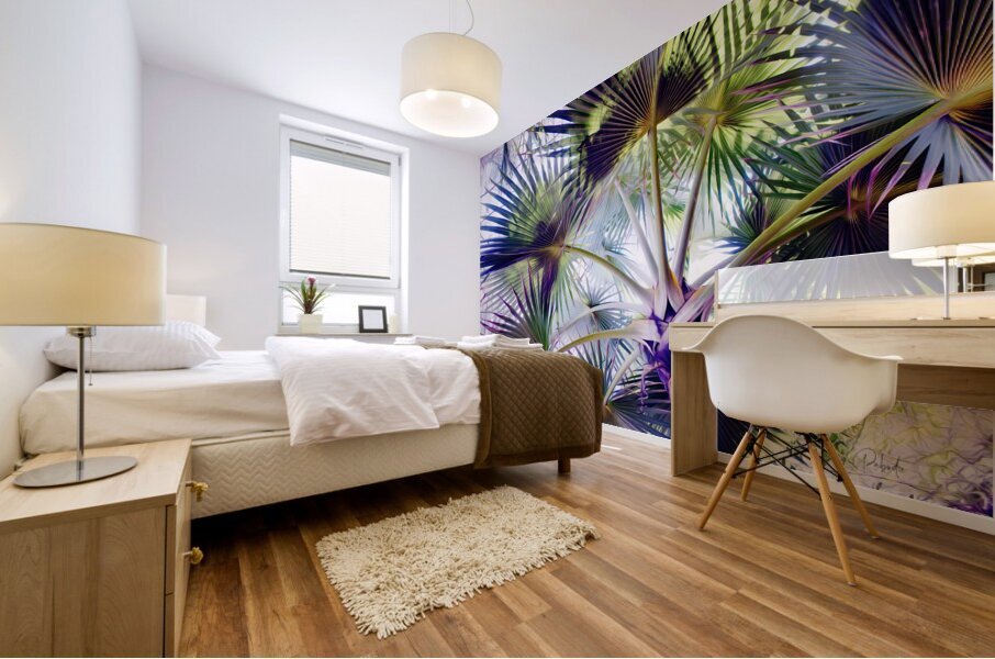 Glorious Palms Mural print