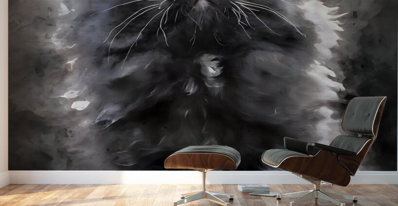 Kitten Discovering The World Wall Murals