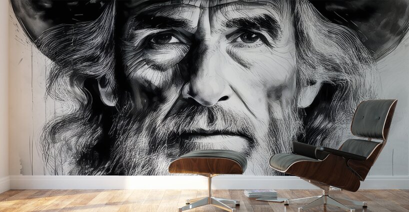The Elder Cowboy Wall Murals