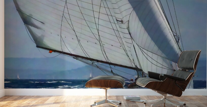 Sailing With The Wind Wall Murals