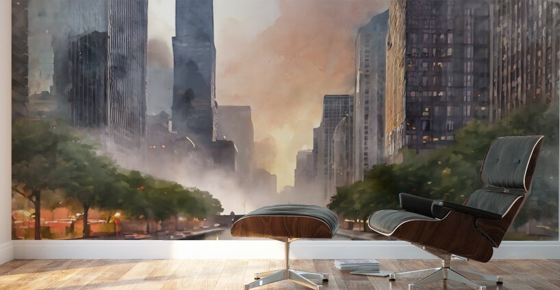 Chicago Riverwalk Wall Murals