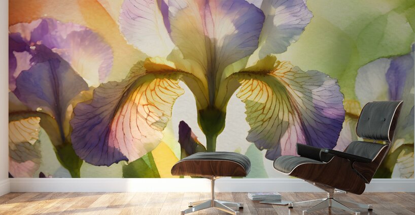 The Beautiful Iris Wall Murals