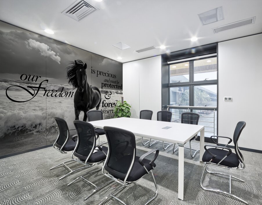 Freedom Horse Wall Printing