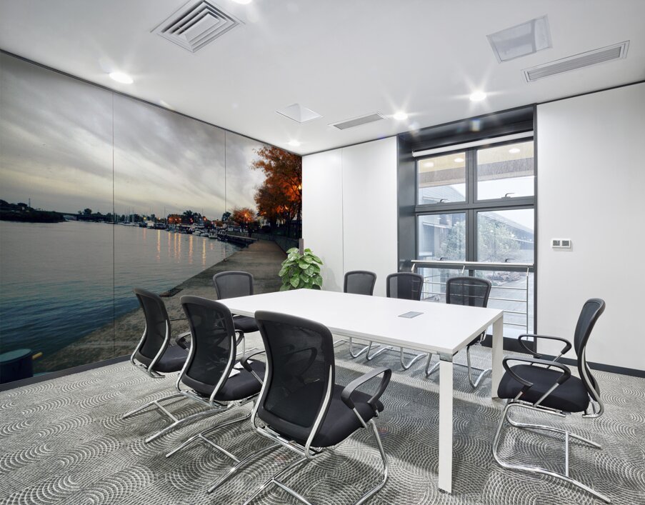 Dawn on the Huron River Wall Printing