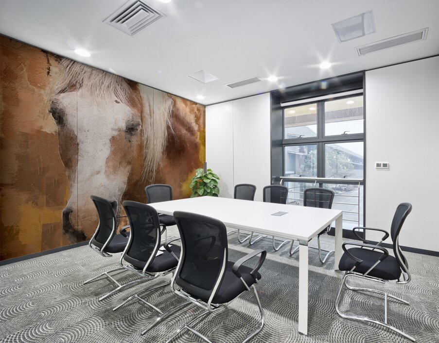 Beautiful Palomino Horse Wall Printing