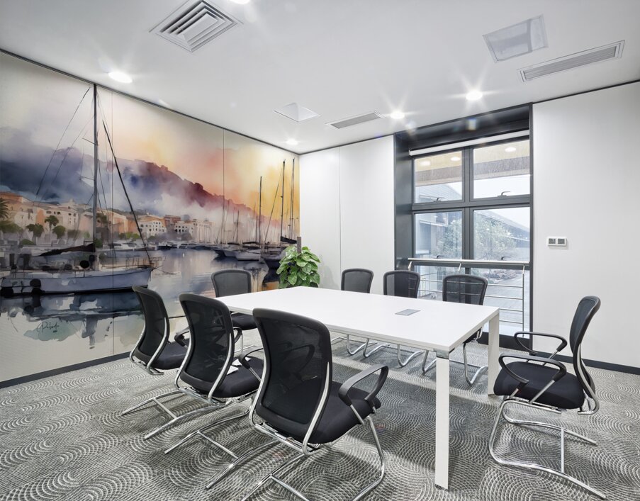 Cannes Old Port Wall Printing