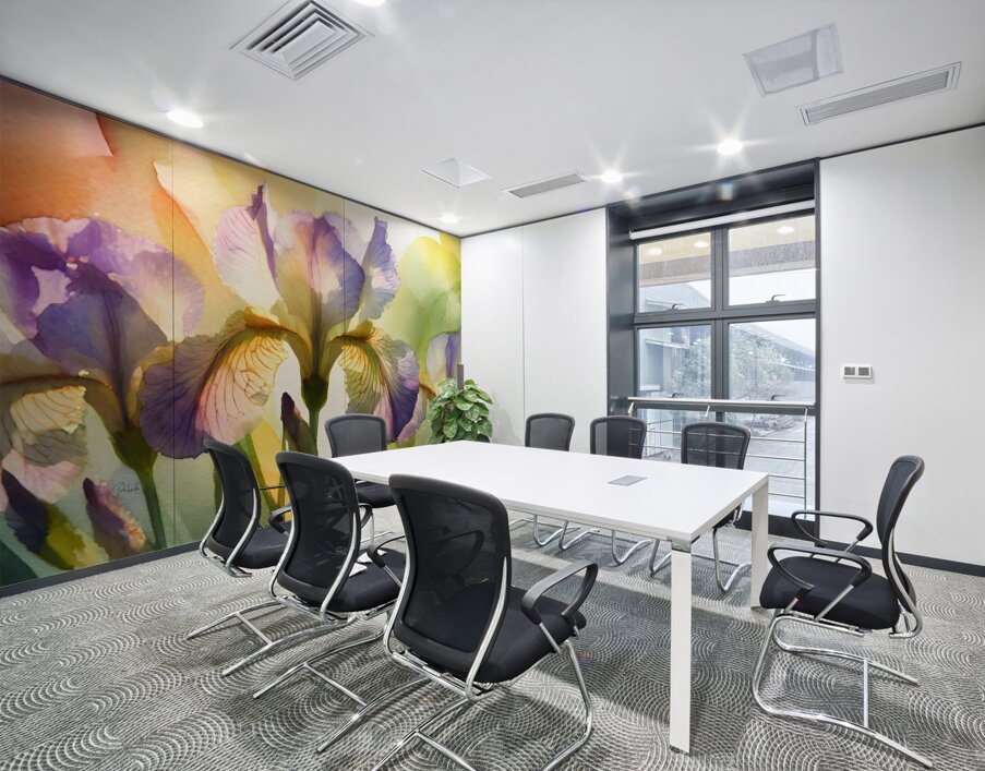 The Beautiful Iris Wall Printing