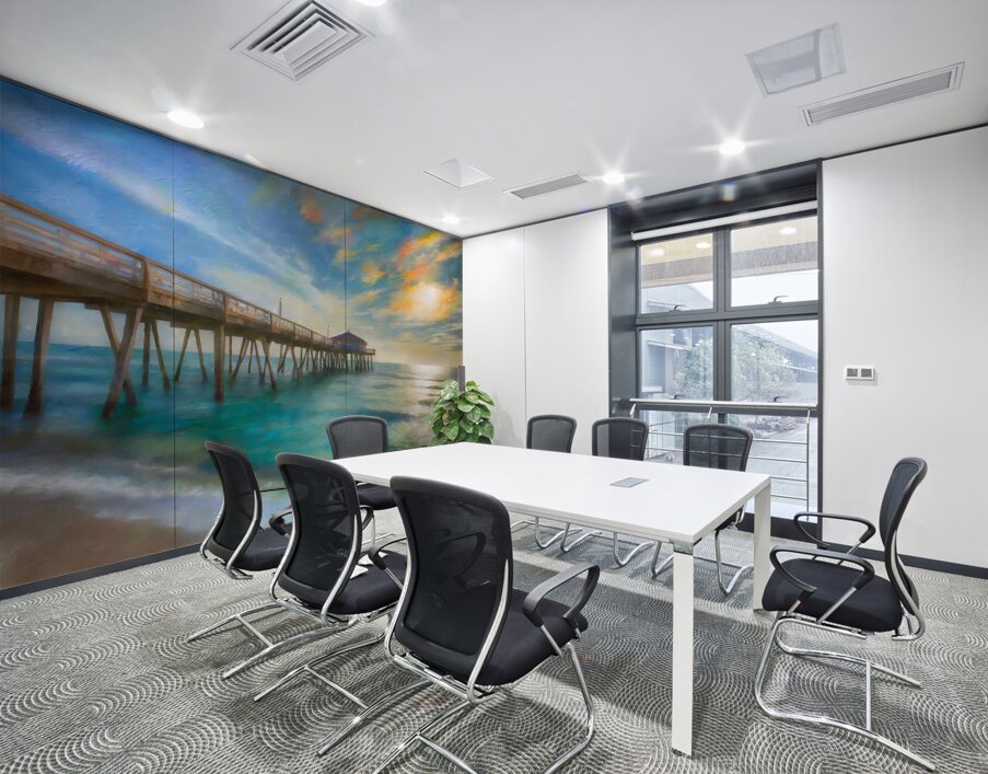 Florida FIshing Pier Wall Printing