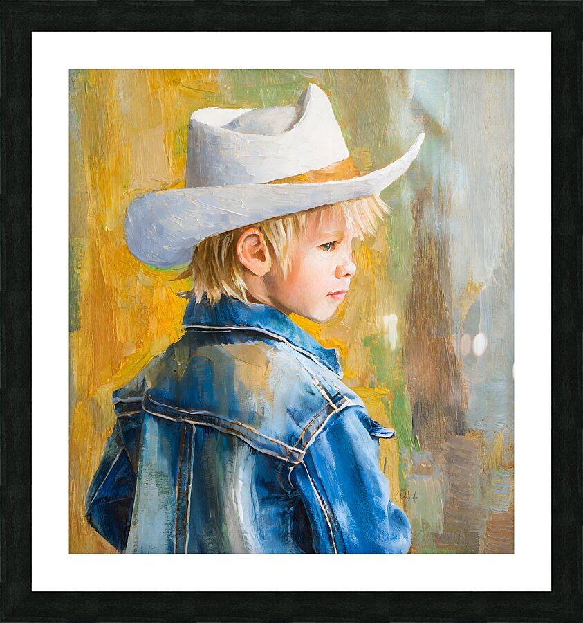 Cowboy Dreams Picture Frame print