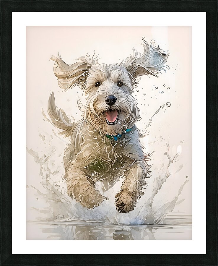 Mr. Dibs II Picture Frame print