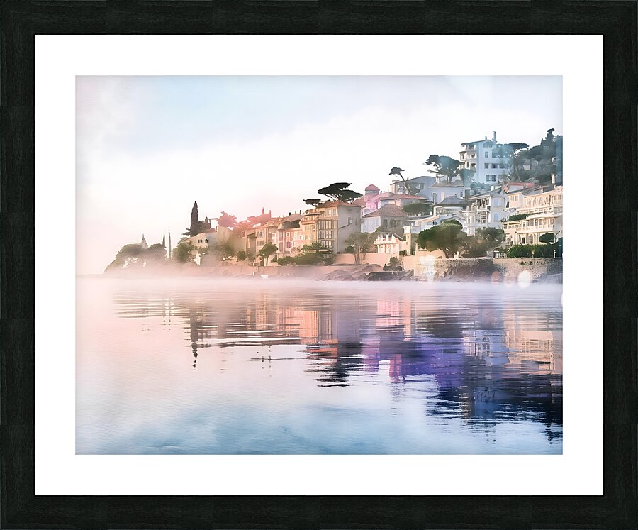 Cote dAzur Colors Picture Frame print