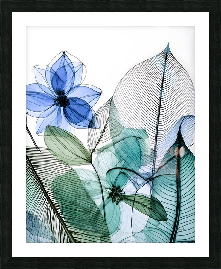 Tropical Patterns II Picture Frame print