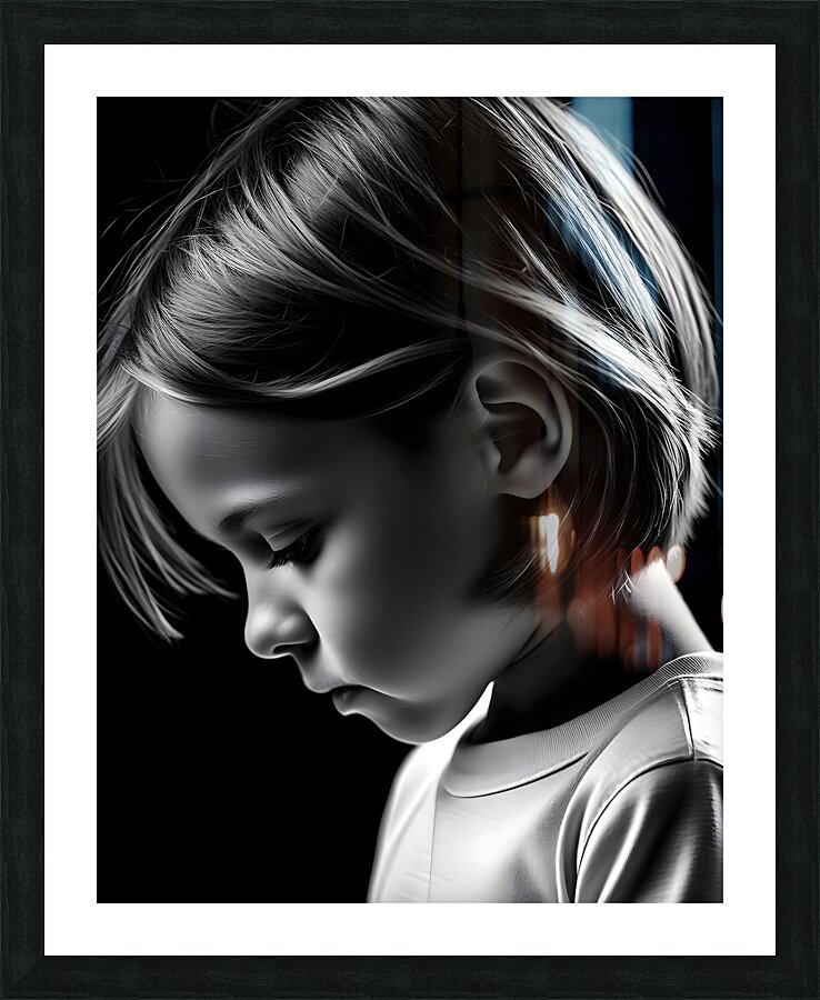 Deep In Thought Picture Frame print