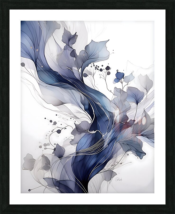 Contemporary Flows IV Picture Frame print