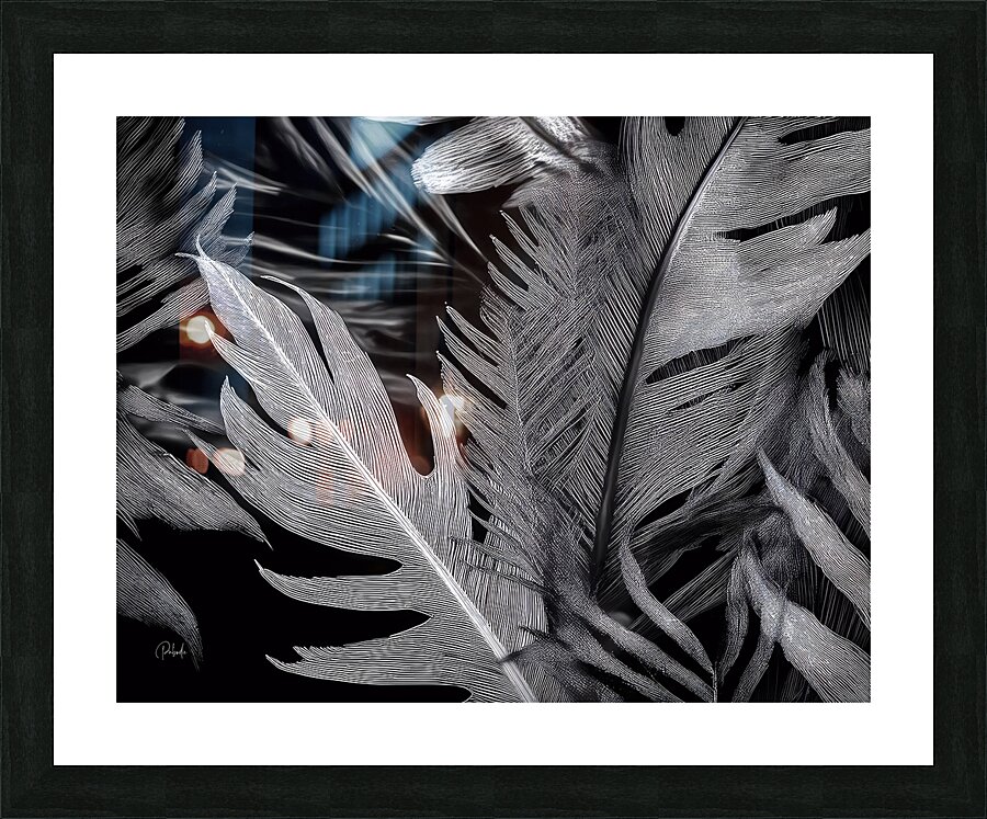 Shades of Night Tropics II Picture Frame print