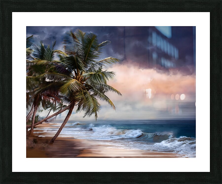 The Clearing Storm Picture Frame print