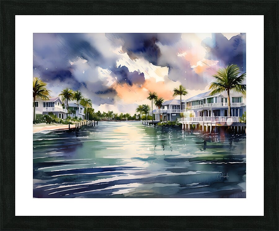 Life In The Florida Keys Picture Frame print