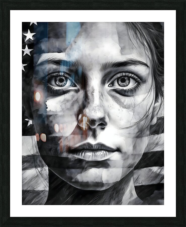 American Allegiance Picture Frame print