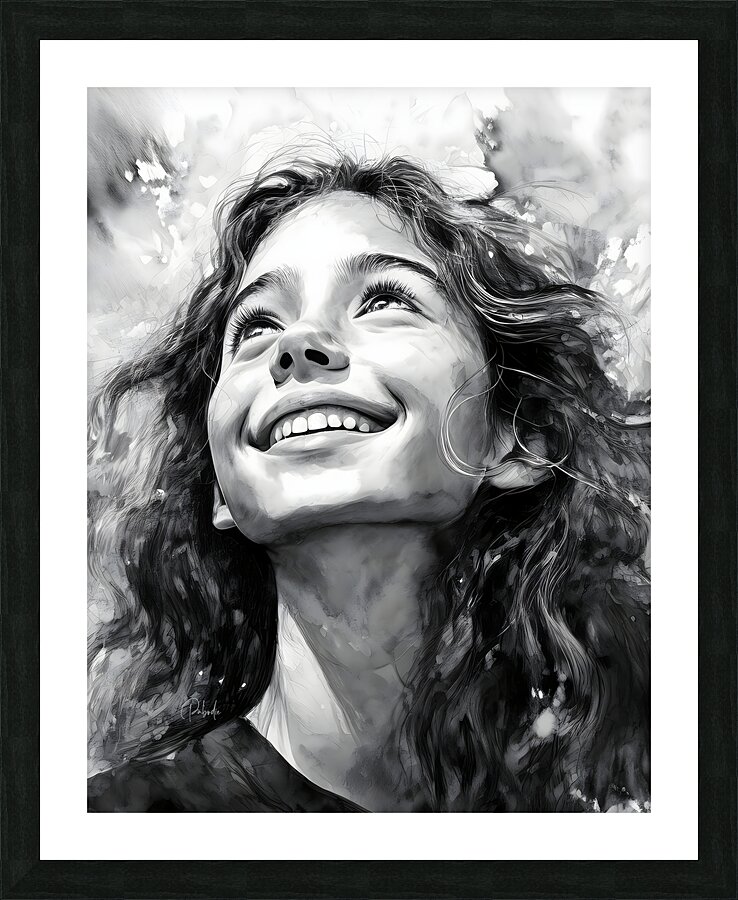 Carefree Picture Frame print