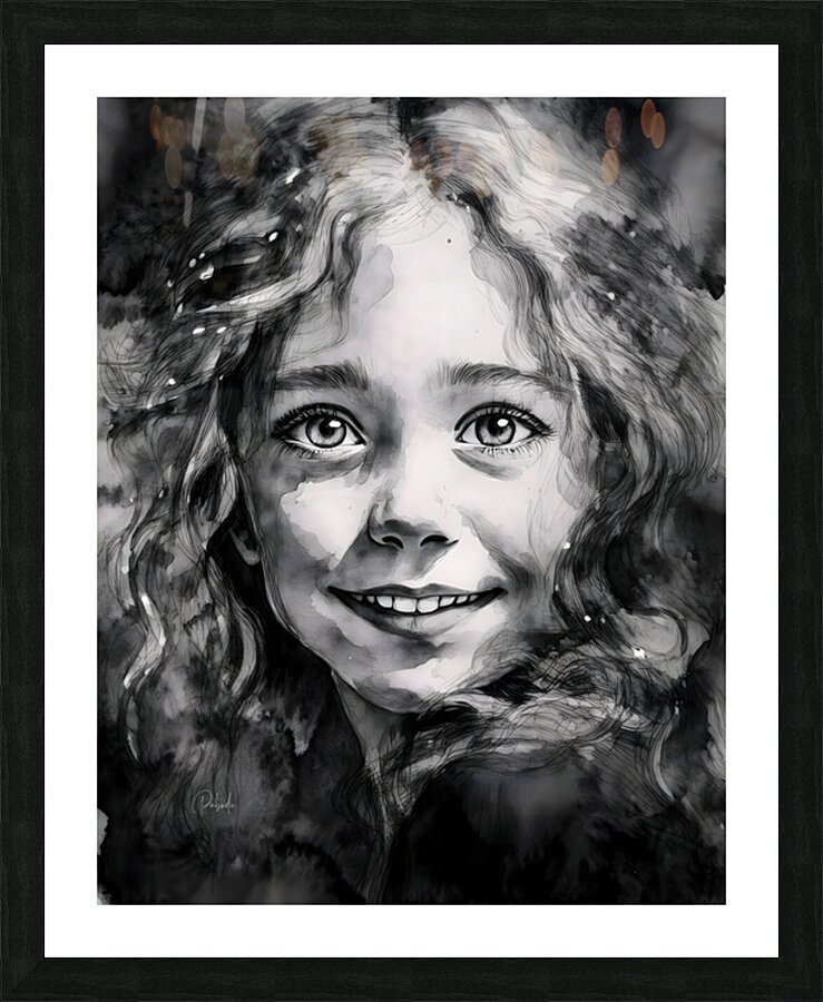 Terri The Talker Picture Frame print