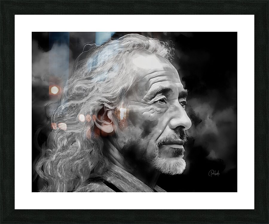 The Poet Picture Frame print