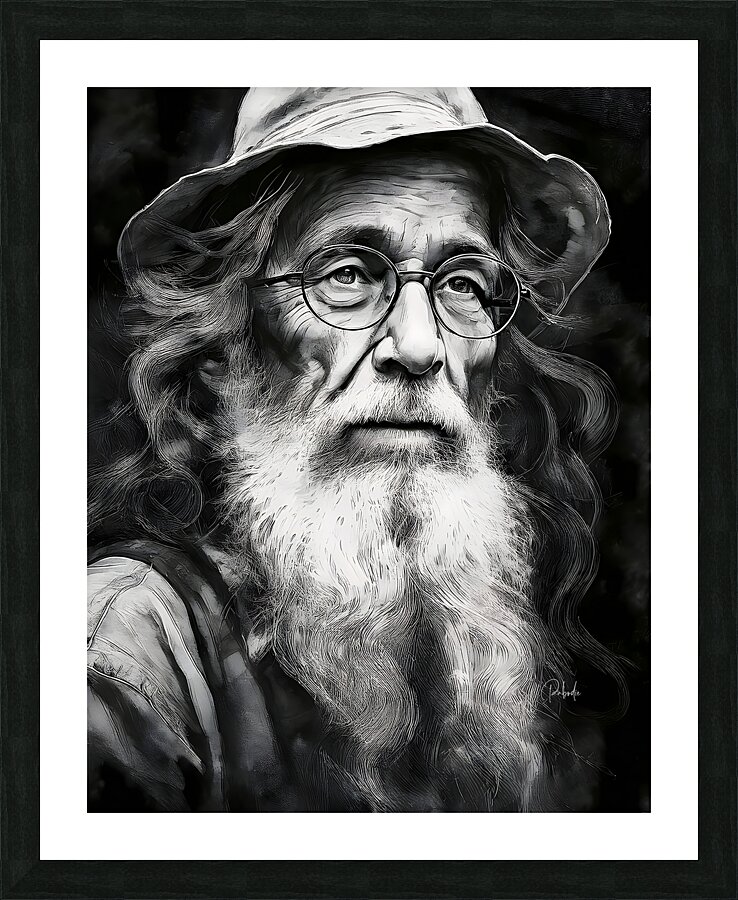 The Fisherman Picture Frame print