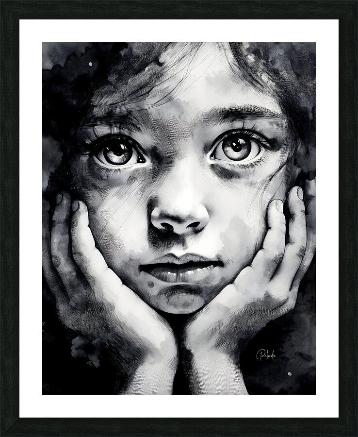 Patiently Waiting Picture Frame print