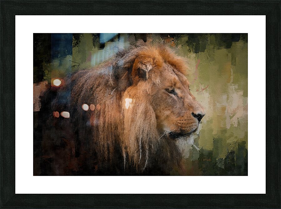 The Lion The King Picture Frame print