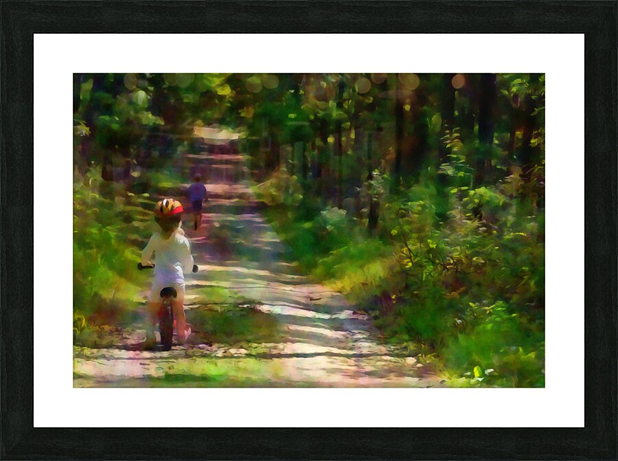 Wait For Me Big Brother Picture Frame print