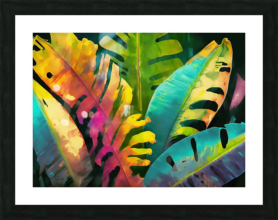Banana Tree II Frame print
