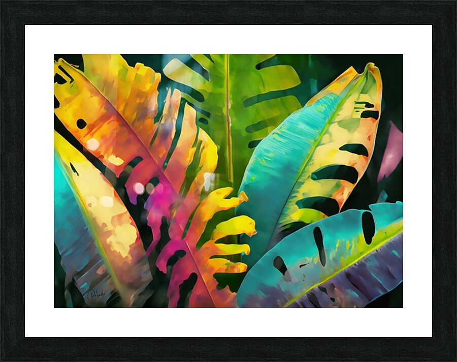Banana Tree II Picture Frame print